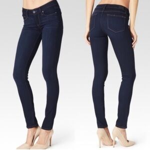 Paige Skyline Skinny Dark‎ Wash Jeans | 31